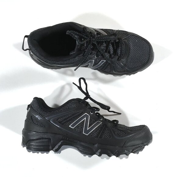 New Balance 412 v2 Trail Running Shoes Mens Size 10 4E Wide Black MTE412B2 - Picture 1 of 9